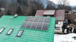 2,9kWp sieťová elektráreň + dohrev vody prebytkami Beňová Lehota