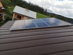 2,9kWp sieťová elektráreň + dohrev vody prebytkami LUČIVNÁ