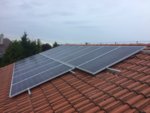 5,1kWp sieťová elektráreň s ohrevom vody prebytkami v Šamoríne